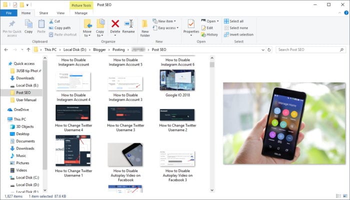How to Enable Preview Pane on Windows 10