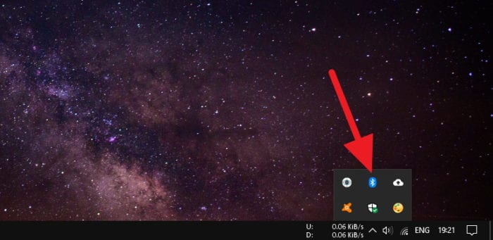 Fix Bluetooth Icon Doesn't Appears on the Taskbar