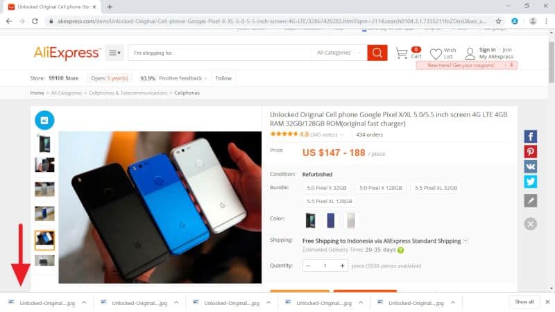 Download AliExpress 6 - 3 Ways to Download AliExpress Product Images 15