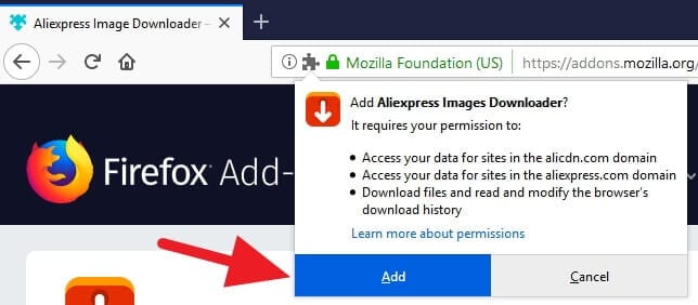Download AliExpress Firefox 2 - 3 Ways to Download AliExpress Product Images 33
