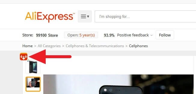 Download AliExpress Firefox 4 - 3 Ways to Download AliExpress Product Images 37
