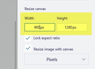 Resize image in Paint 3D - How to Resize Image in Paint 3D Easily 10
