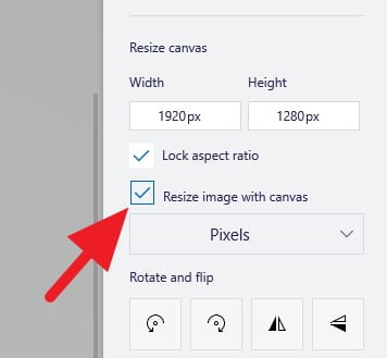Resize image with canvas - How to Resize Image in Paint 3D Easily 8