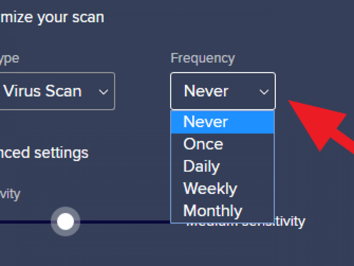 avast email settings scan outbound