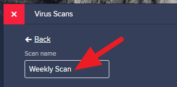 name scan - How to Schedule Automatic Scan on Avast Free Antivirus 15
