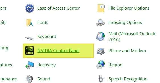 How To Open Missing Nvidia Control Panel Without Reinstall Driver