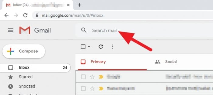 Search bar Gmail - How to Find Unread Emails in Gmail Desktop 5