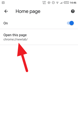 new tab - How to Start Chrome Android Always Start with Blank Page 13