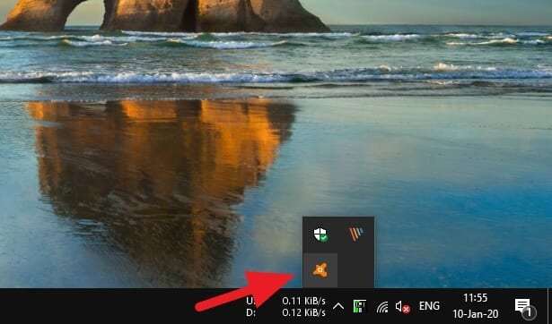 Avast system tray - How to Stop Avast From Blocking Websites 5
