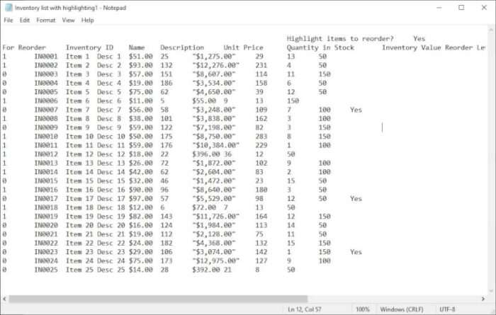 Excel to Text - How to Convert Excel to a Delimited Text File 3