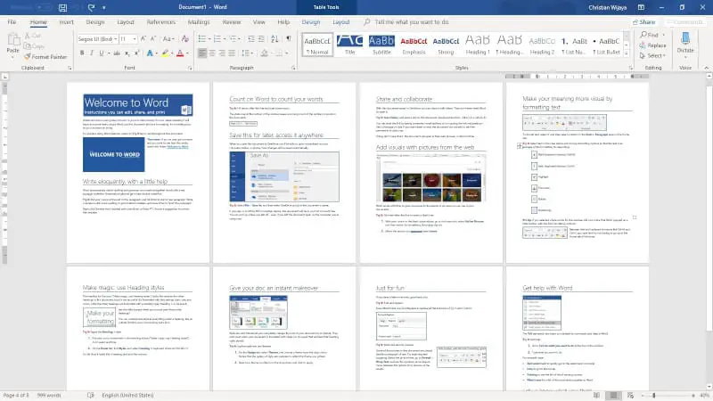 how to delete full pages in word