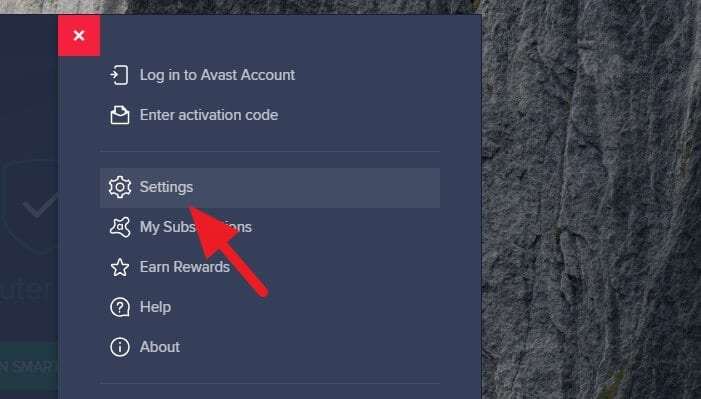 stopping notifications on avast mac security