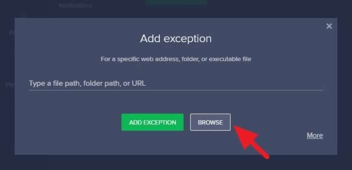 avast blocking sites verion11.1.2245