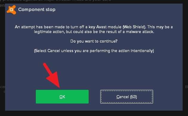 how to whitelist a website on avast mac