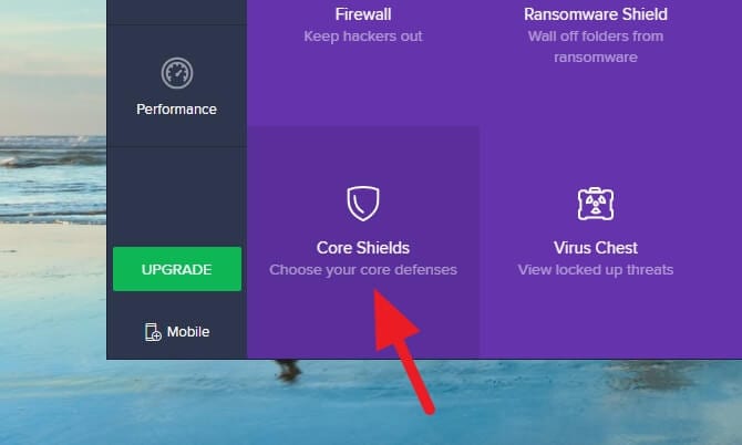 core shields - How to Stop Avast From Blocking Websites 9