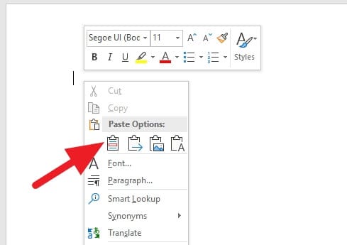 paste with formatting - How to Change Page Order in Microsoft Word 11