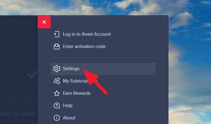 settings avast - How to Stop Avast From Blocking Websites 21