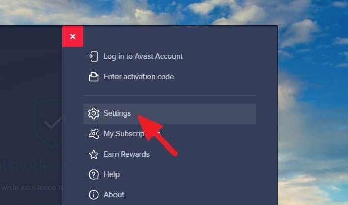 settings avast - How to Stop Avast From Blocking Websites 21