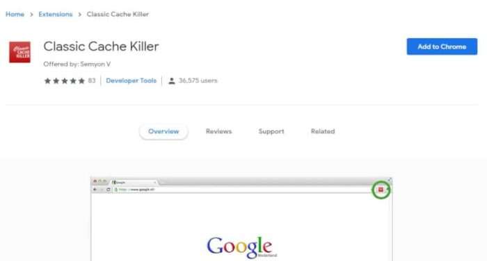 Classic Cache Killer 1 - How to Prevent Chrome PC from Storing Cache 5