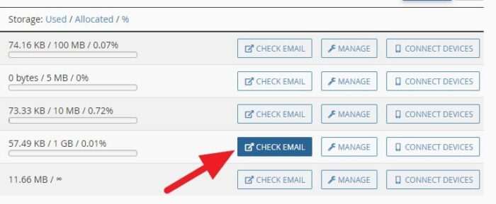 check email - How to Create Email Accounts With Your Domain in cPanel 13