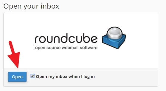 open roundcube - How to Create Email Accounts With Your Domain in cPanel 15