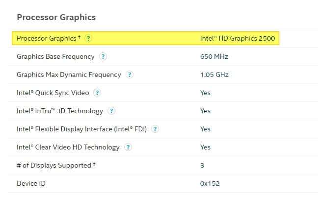 How to Check Intel HD Graphics Version