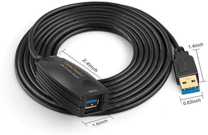 active USB cable - 5 Methods to Fix WiFi-Bluetooth Interference on Your PC 9