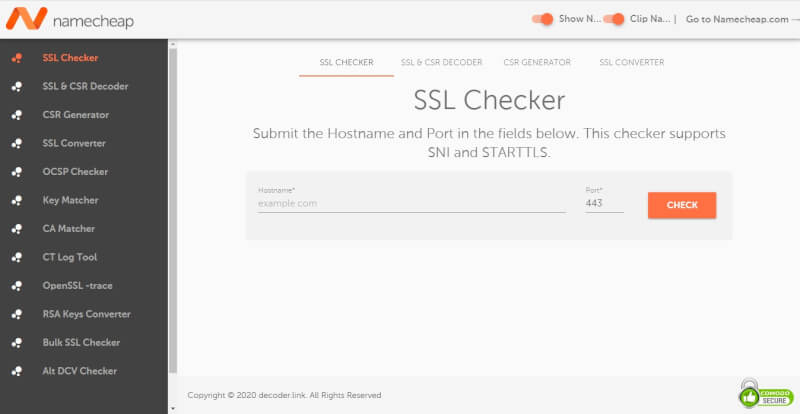decoder link - How to See What Hosting Service Used by a Website 5