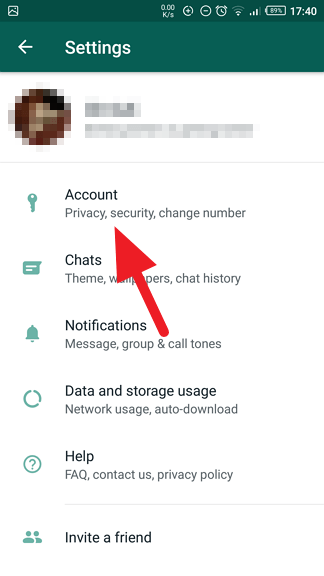 Account - How to See When Your WhatsApp Account Was Created 7