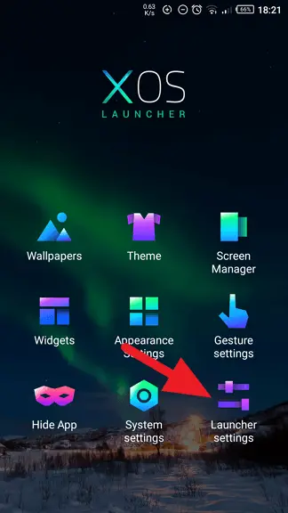 Launcher Settings - Remove Application Recommendation Ads in Infinix XOS Launcher 5