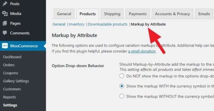 Markup by Attribute - Increase Variations More Than 50/Run on WooCommerce 7