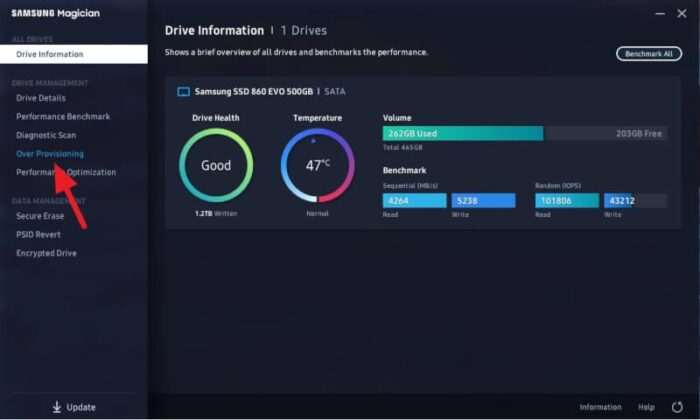 Over Provisioning - How to Enable Over Provisioning on Samsung SSD to Make it Last Longer 3