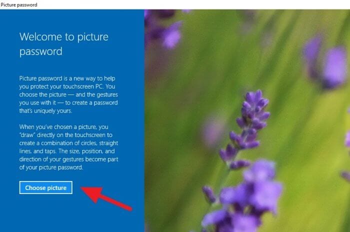 choose picture - How to Enable 'Picture Password' on Windows 10 With Your Photo 15