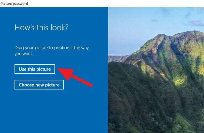 use this picture - How to Enable 'Picture Password' on Windows 10 With Your Photo 17