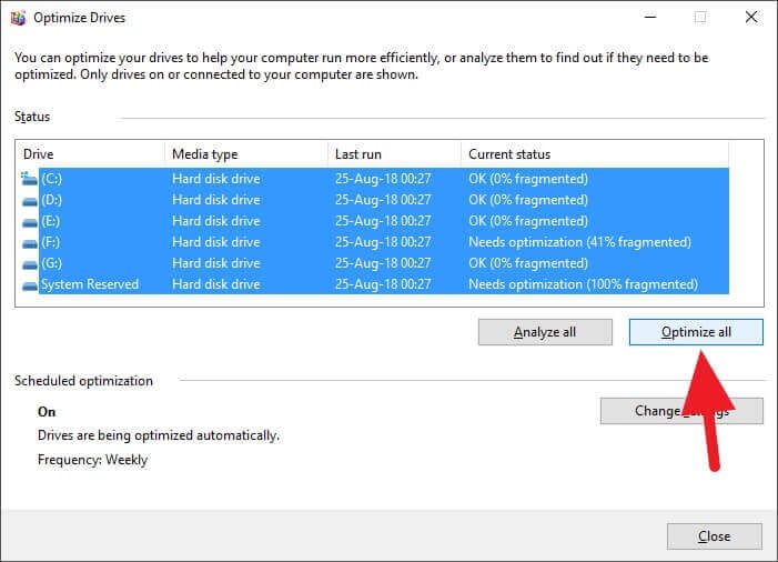Defrag HDD - 5 Tips to Speed-Up Antivirus Scan on Your PC 7