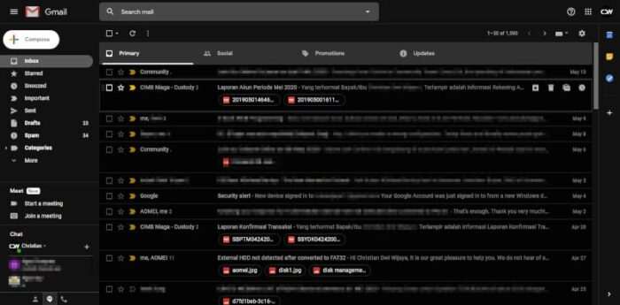 How to Enable Dark Mode on Gmail Desktop Without Extension