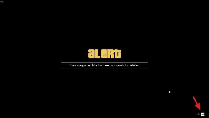 OK done - How to Delete Save Game Data on GTA V 13