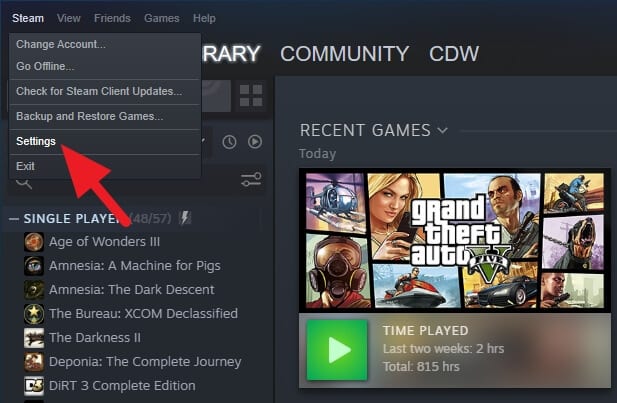 Settings Steam - How to Display Real-Time FPS Counter on GTA V PC 19