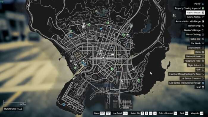 how to open map on gta 5 pc