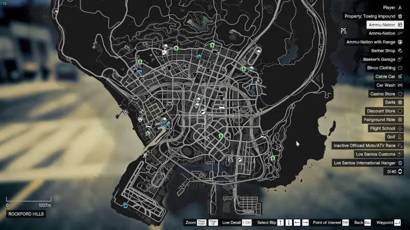 gta 5 pc map