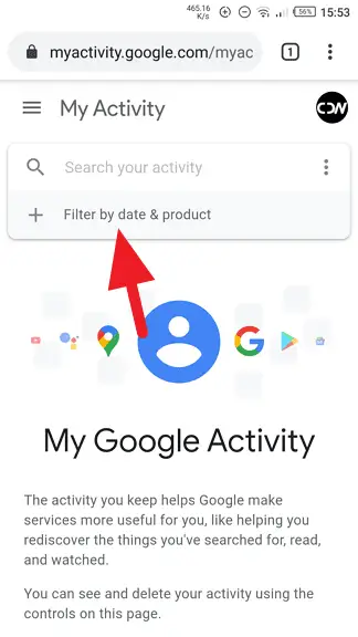 google chrome history search by date