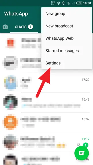 Settings - How to Know Gmail ID on Your WhatsApp Account 5