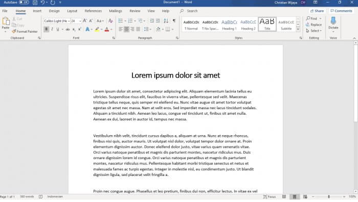 Microsoft Word 1 - How to Change Document Background Color on Microsoft Word 5