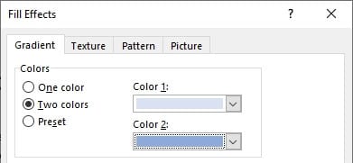 Two colors - How to Change Document Background Color on Microsoft Word 19