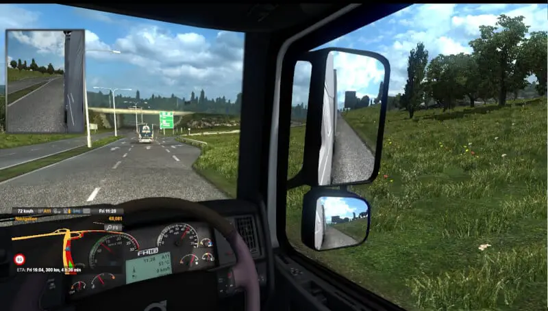 Window open - How to Open Side Windows on Euro Truck Simulator 2 11