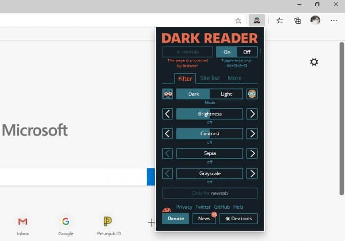 Dark Reader Edge - How to Install Chrome Extension on *NEW* Microsoft Edge 13