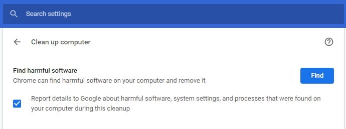 Find harmful software - 7 Tips to Make Chrome Faster and Consume Less Memory 9