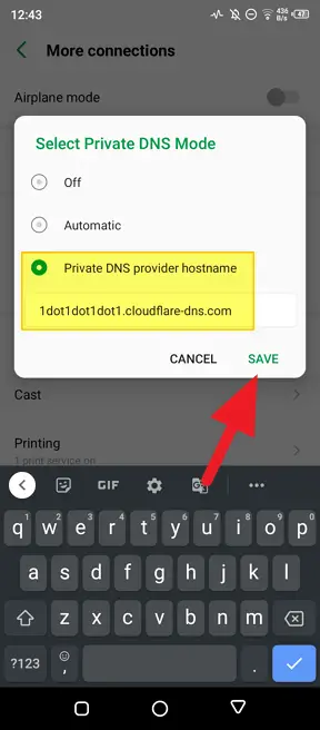 Cloudflare DNS - How to Enable Private DNS 1.1.1.1 on Android 9