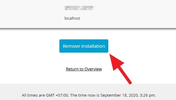 Remove installation - How to Uninstall WordPress Site from cPanel 11