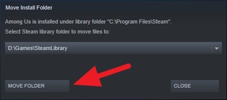 Move Folder - How to Move Steam Games to Another Disk Without Reinstall 15